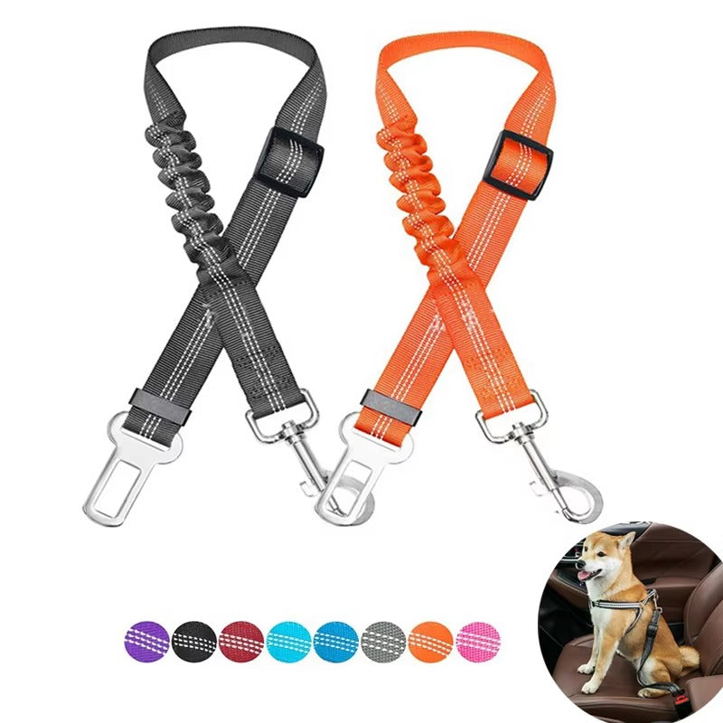1 Pack Cat DOG PET Seatbelt Car Vehicle Seat Belt Adjustable Harness Lead